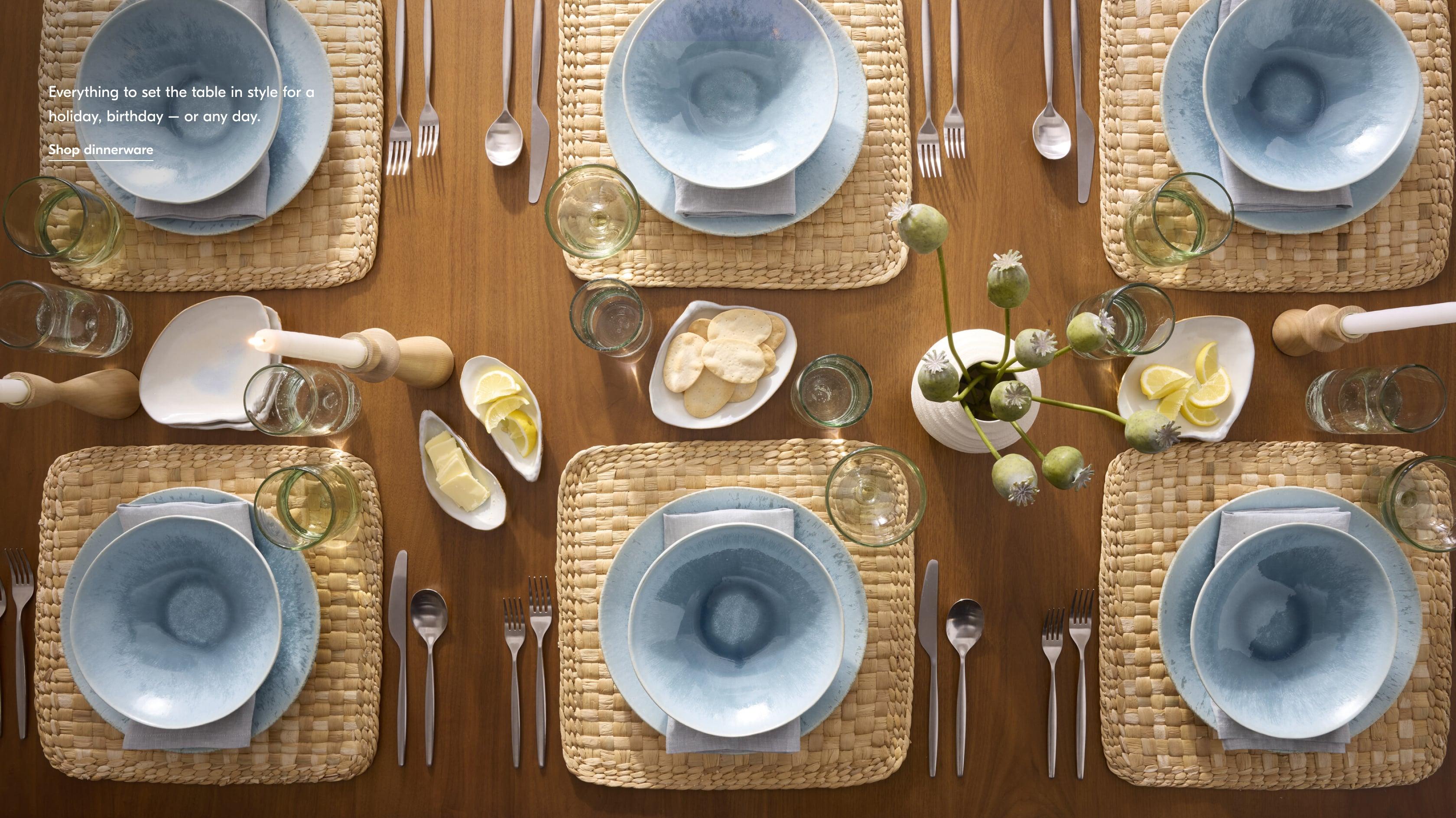 Shop dinnerware